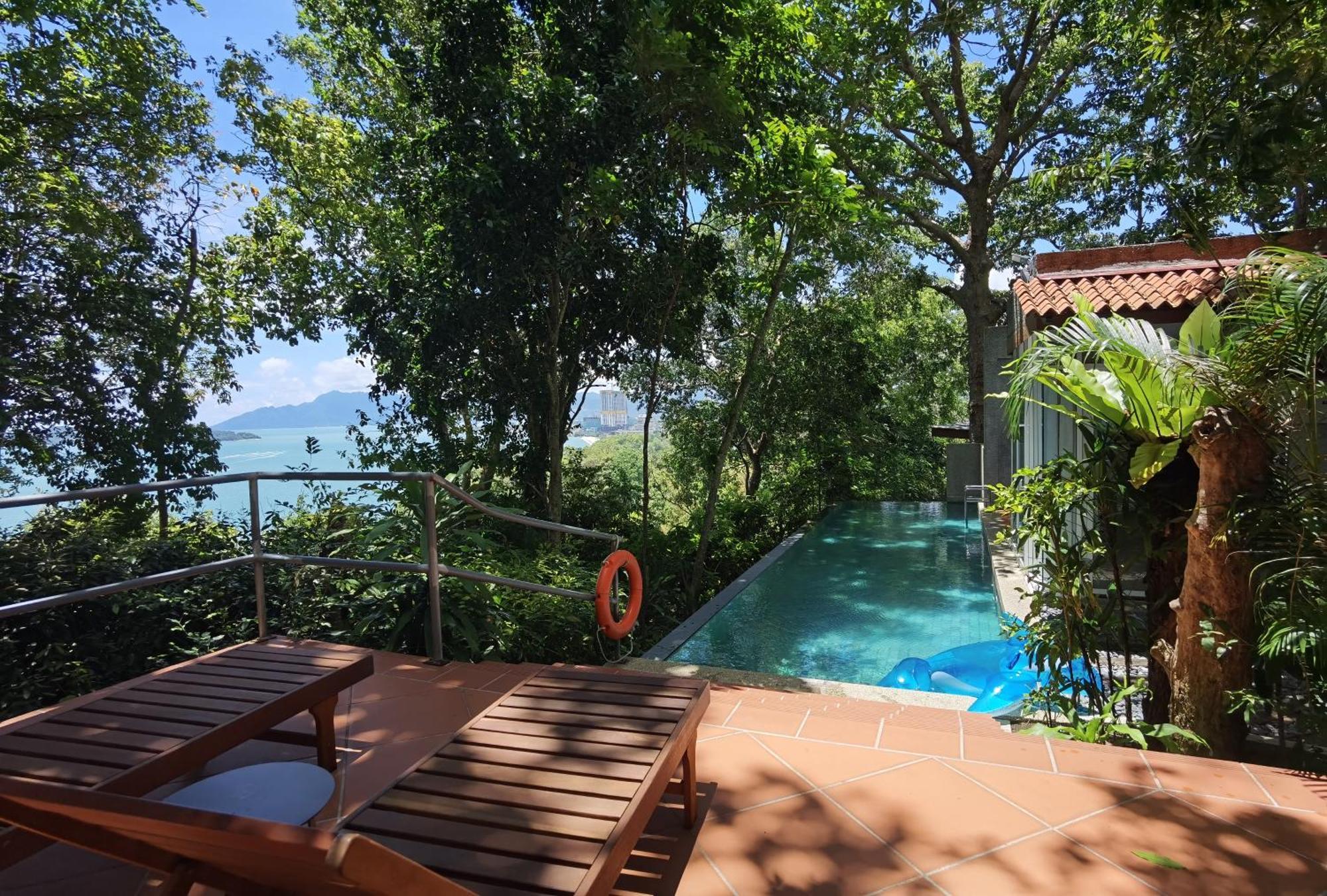 Ambong Pool Villas - Private Pool Pantai Cenang  Buitenkant foto